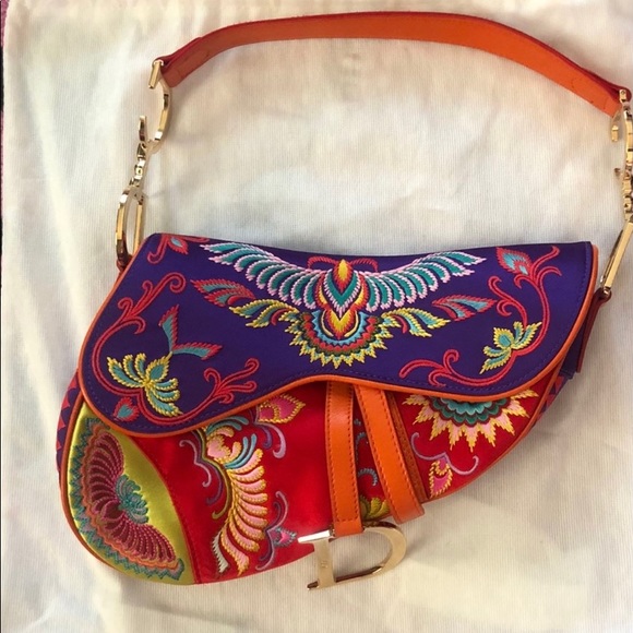 Limited edition timeless classic Dior saddle bag - Picture 2 of 2